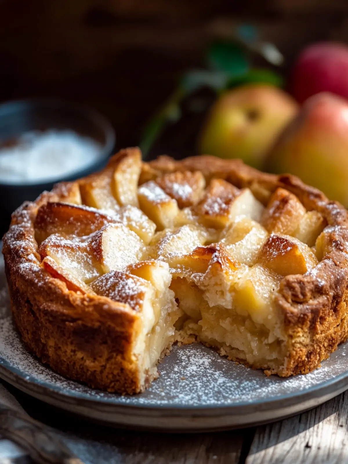 Saftiger Zimtschnecken Apfelkuchen