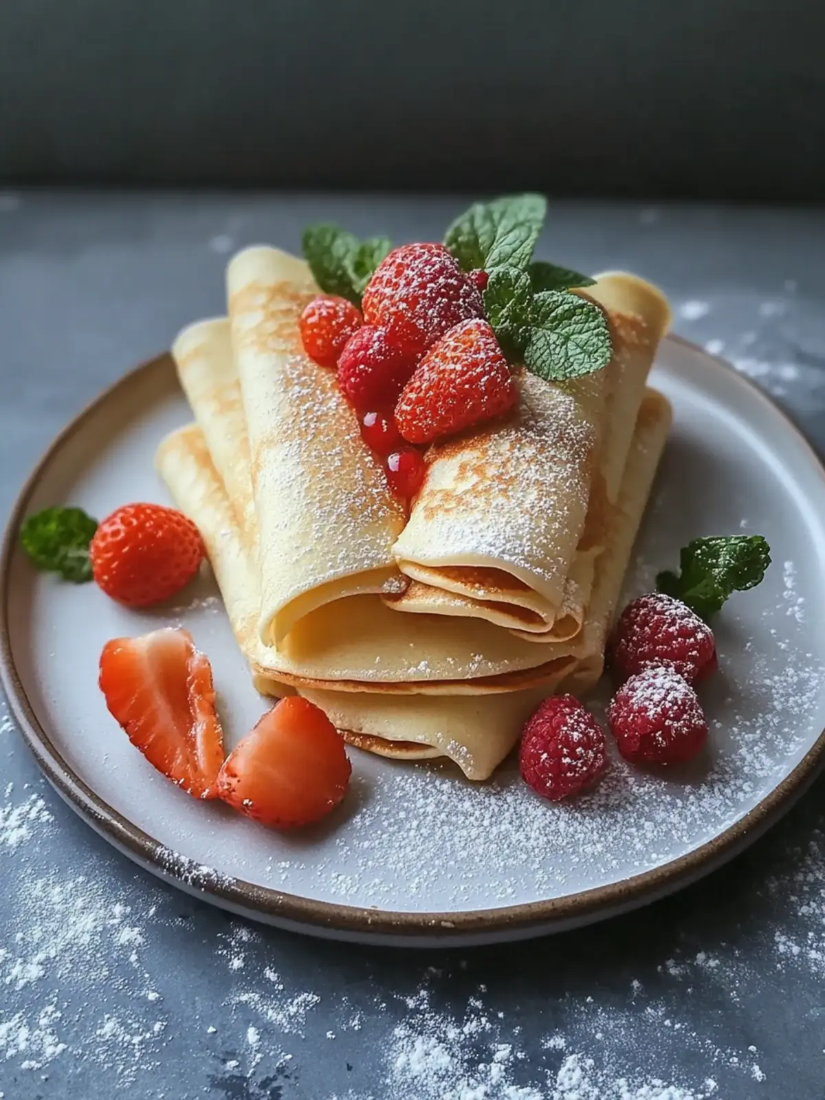Zimtschneckenprotein Crepes