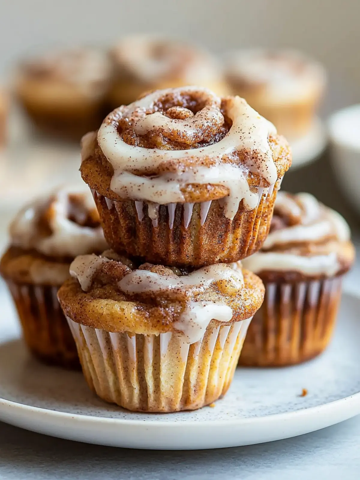 Zimtschnecken-Protein-Muffins