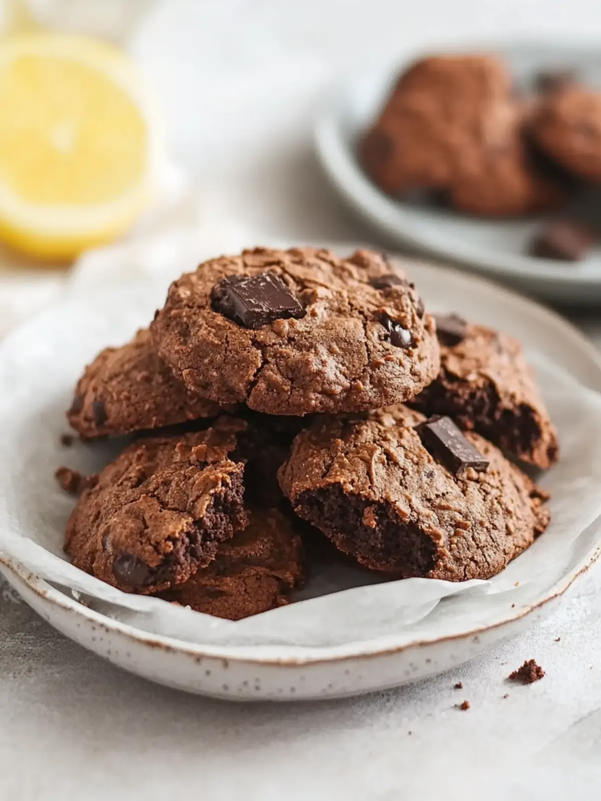 Schnelle Schokokekse