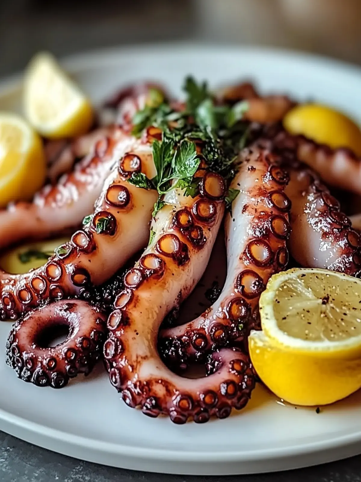 Gegrillter Oktopus