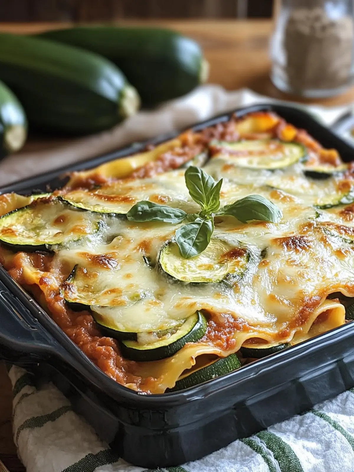 Zucchini-Lasagne