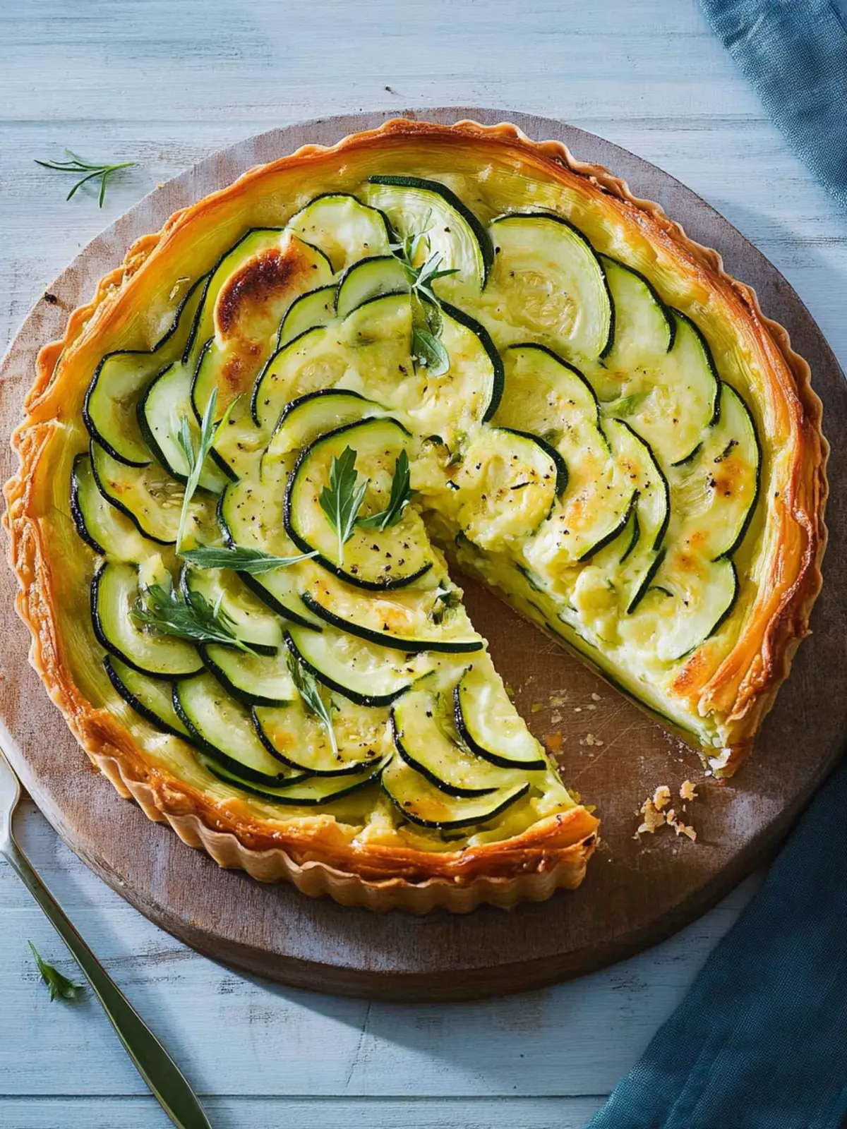 Zucchini-Quiche