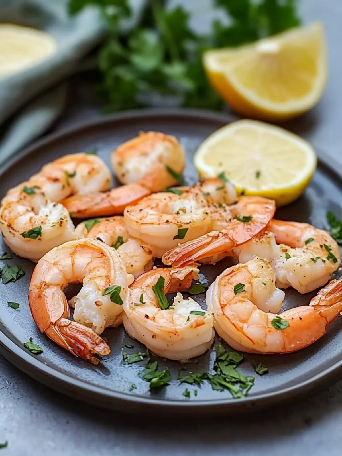 Garnelen aus dem Airfryer