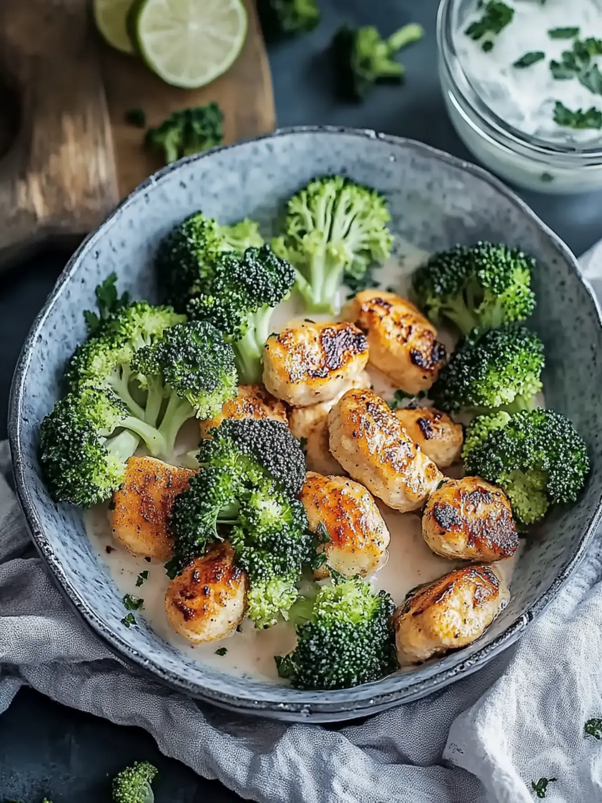 Hähnchen-Brokkoli-Auflauf