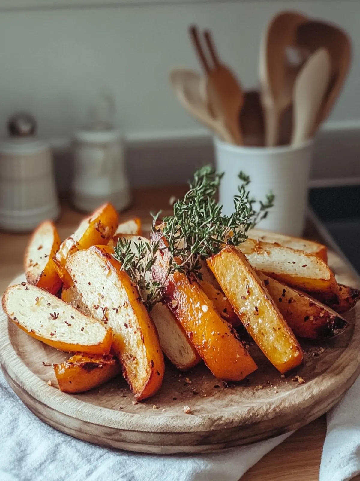 Kürbis im Ofen backen