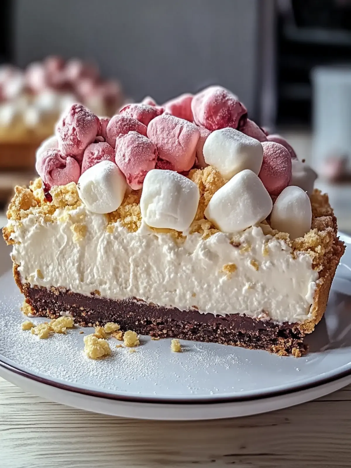 Marshmallow Käsekuchen ganz einfach selbst machen