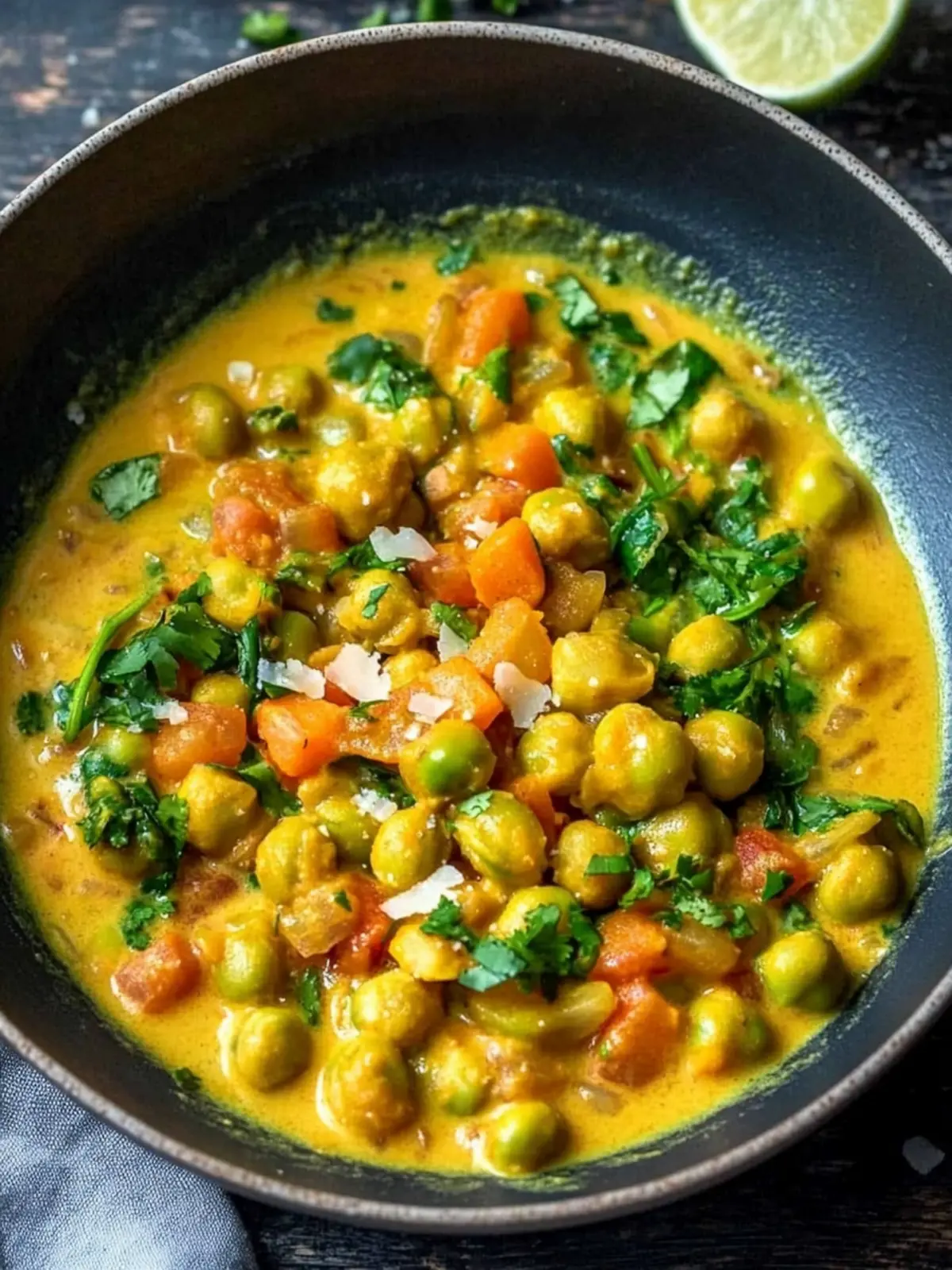Rosenkohl-Curry mit Kichererbsen