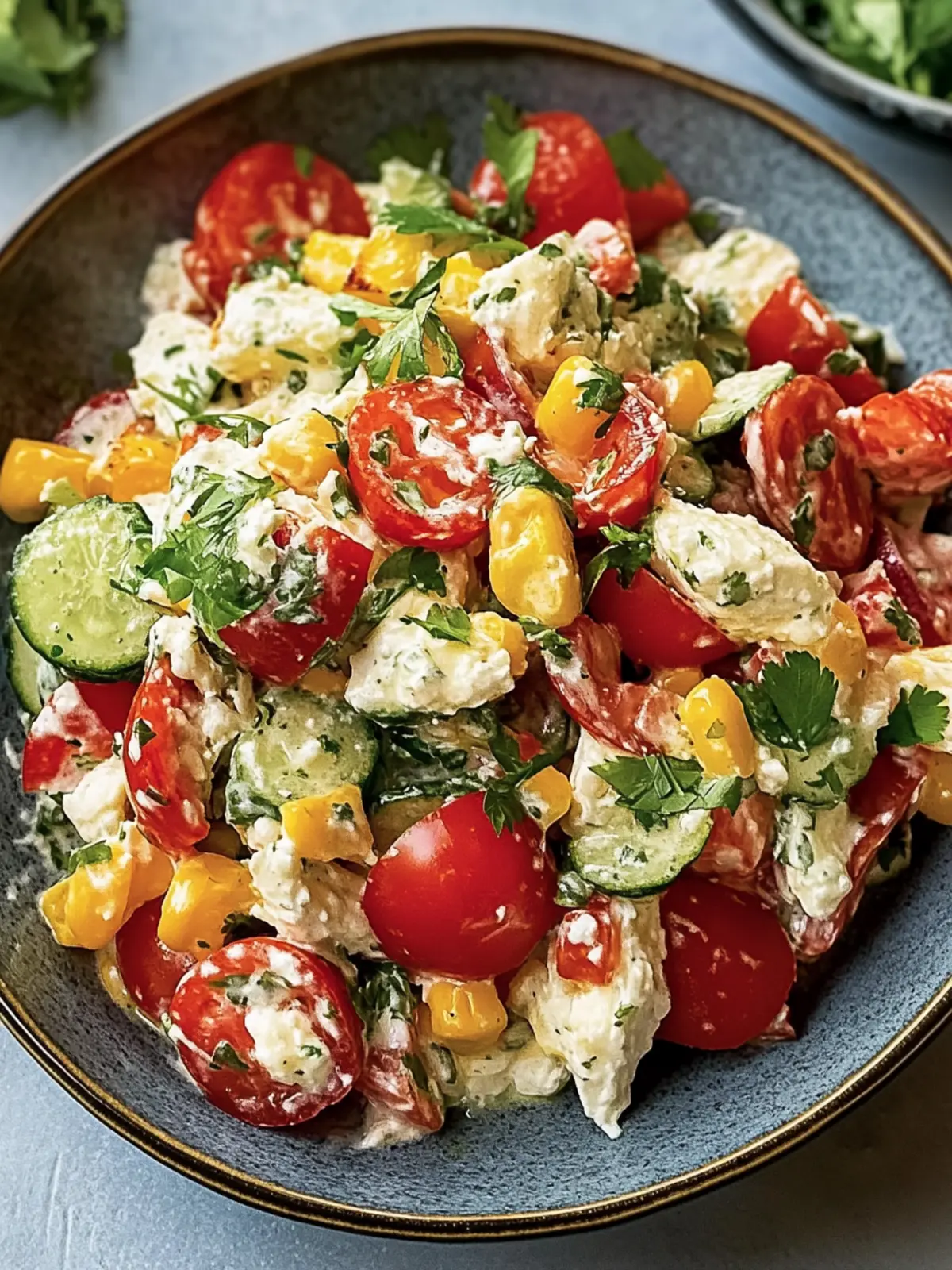 Southwestern Chicken Salad with Greek Yogurt