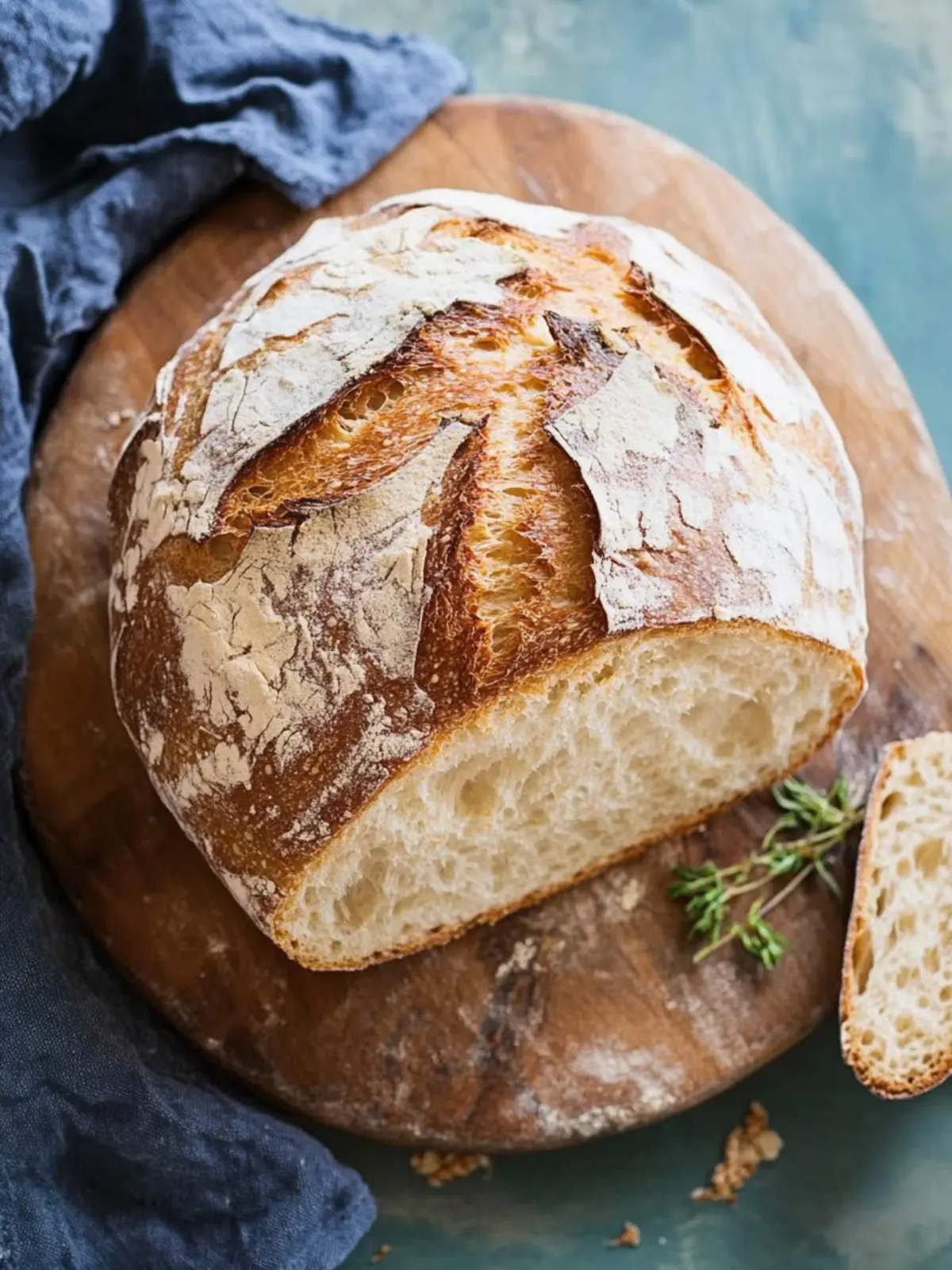 Schnelles Brot mit Trockenhefe backen