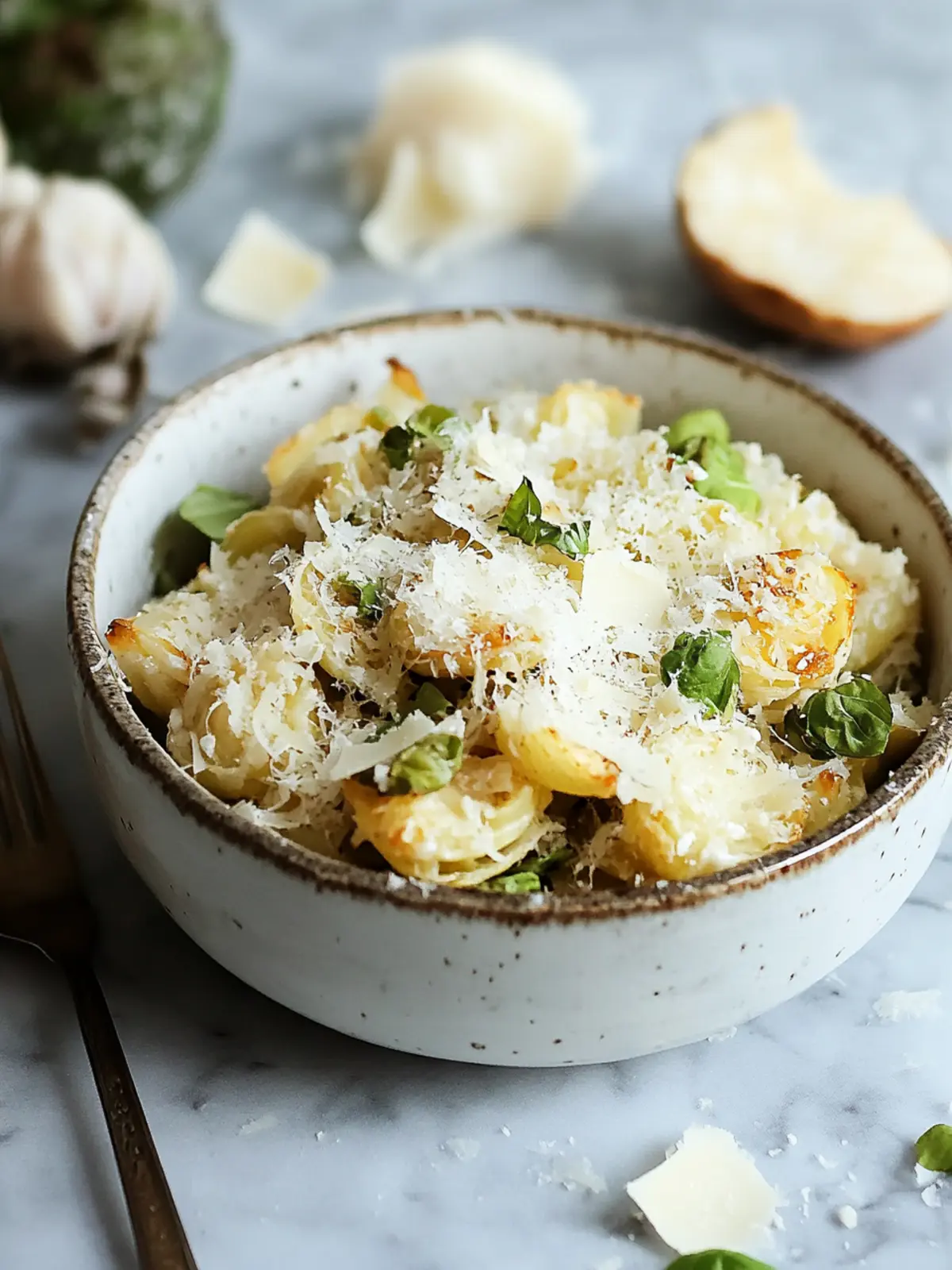 Rosenkohl mit Parmesan aus der Heißluftfritteuse