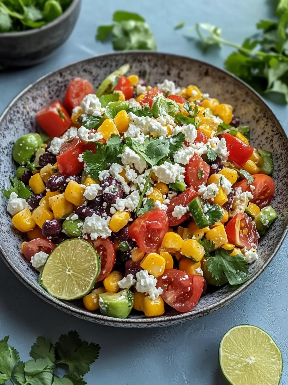 Unwiderstehlicher mexikanischer Straßenmaissalat