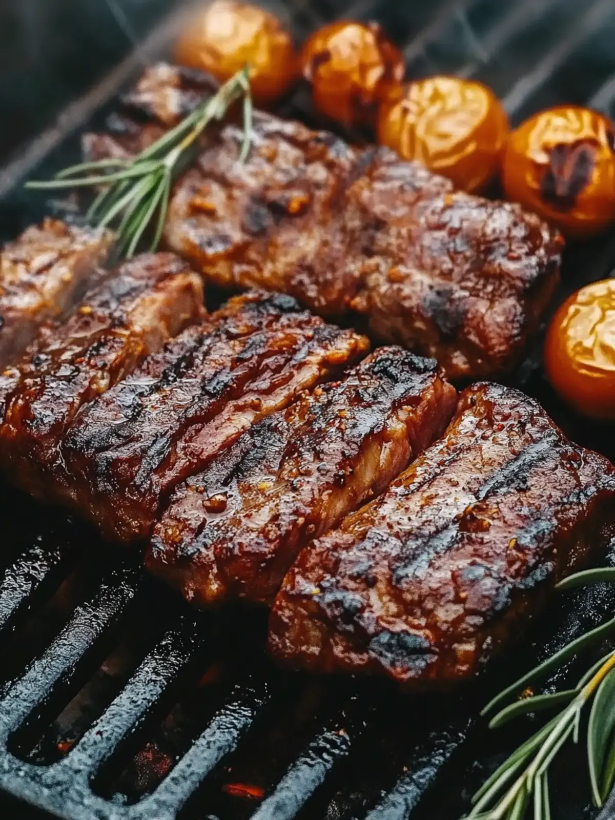 Grilliertes Rindfleisch BBQ