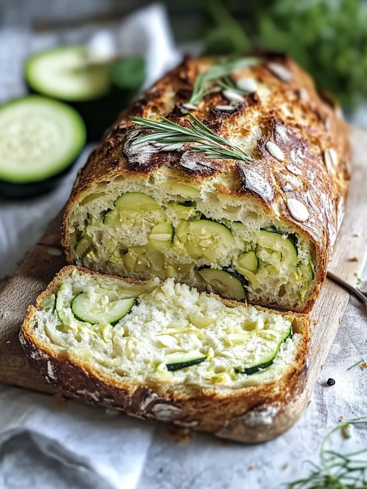 Hüttenkäse Zucchini Brot: Saftiges Frühstück