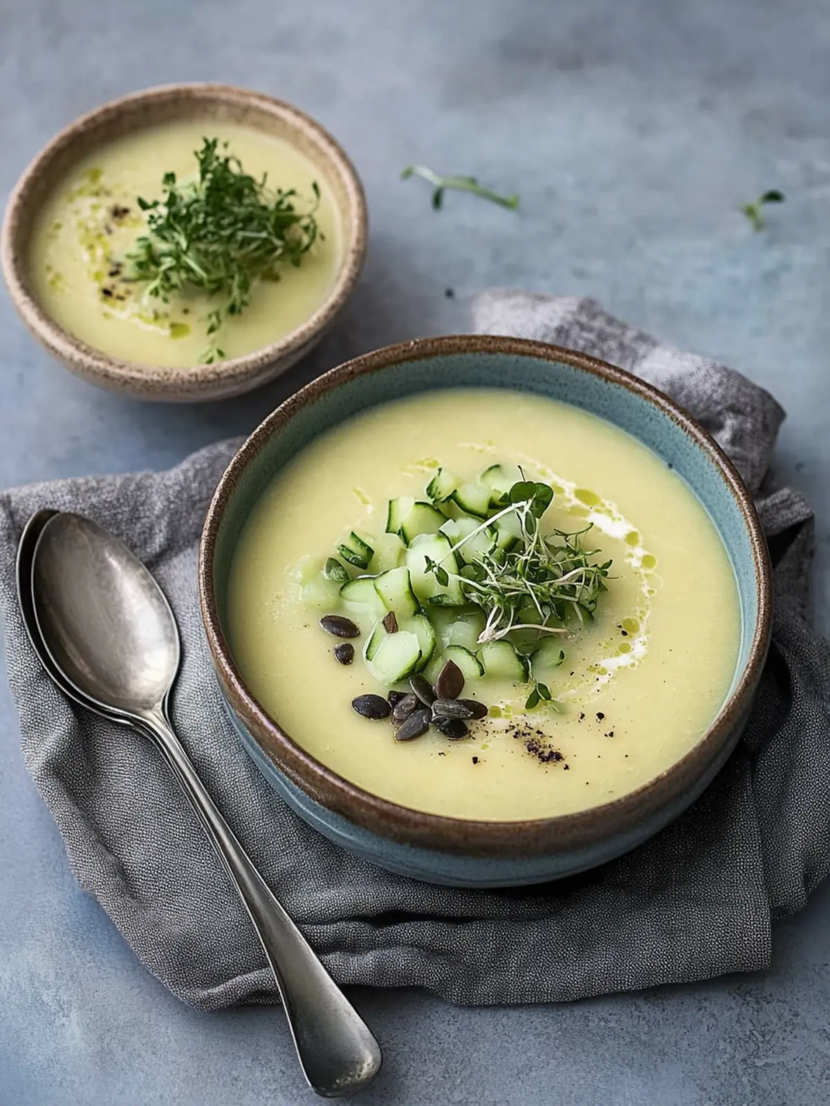 Vegane Kohlrabisuppe