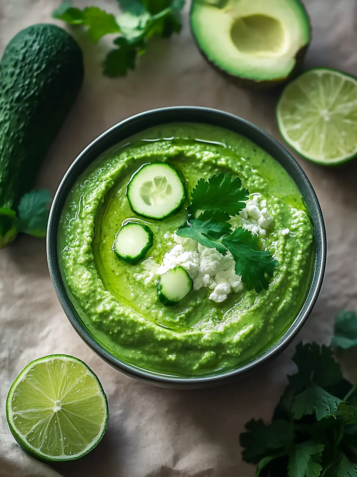 Grüner peruanischer Dip