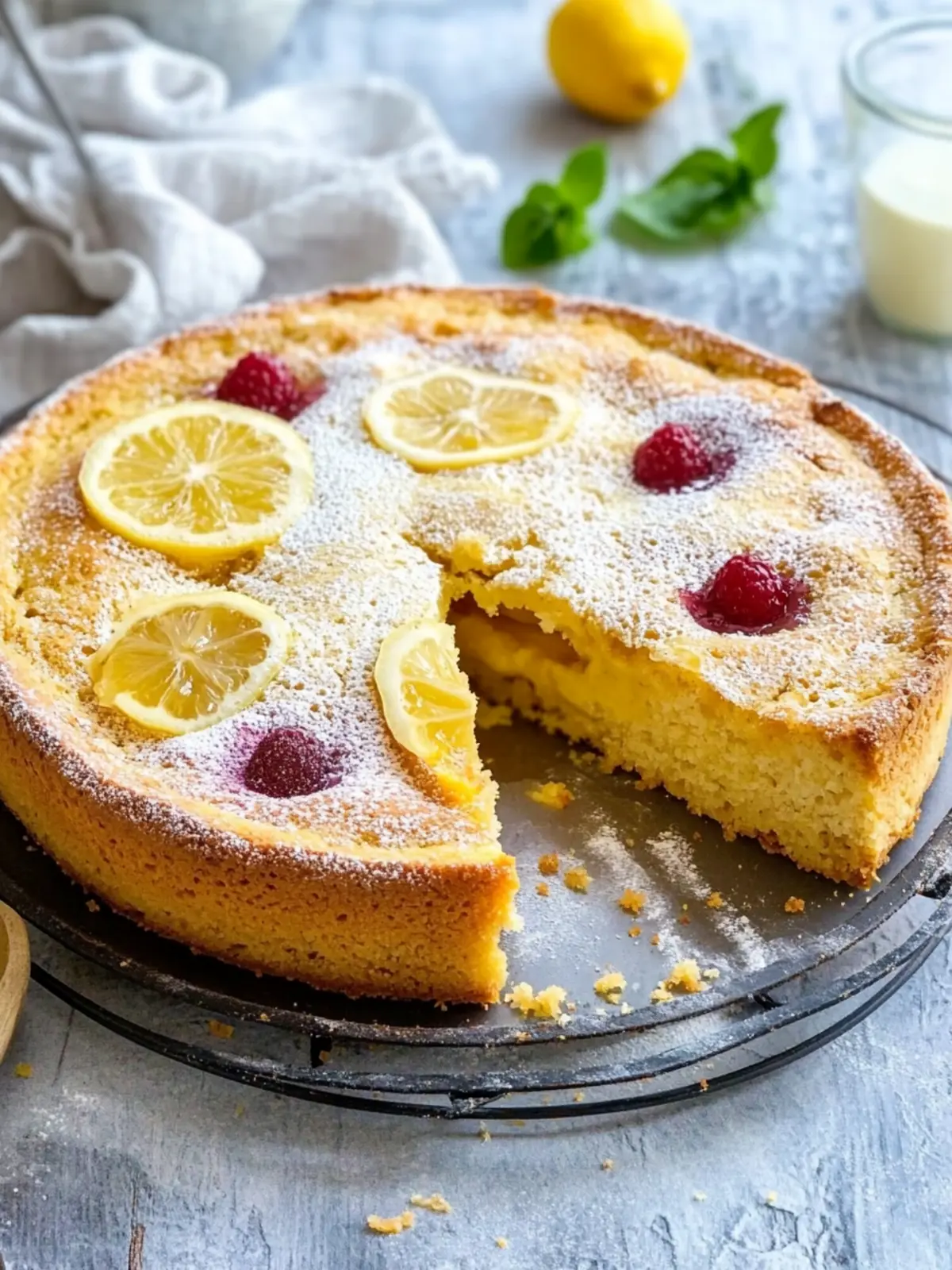 Schneller Pflaumenkuchen mit Rührteig