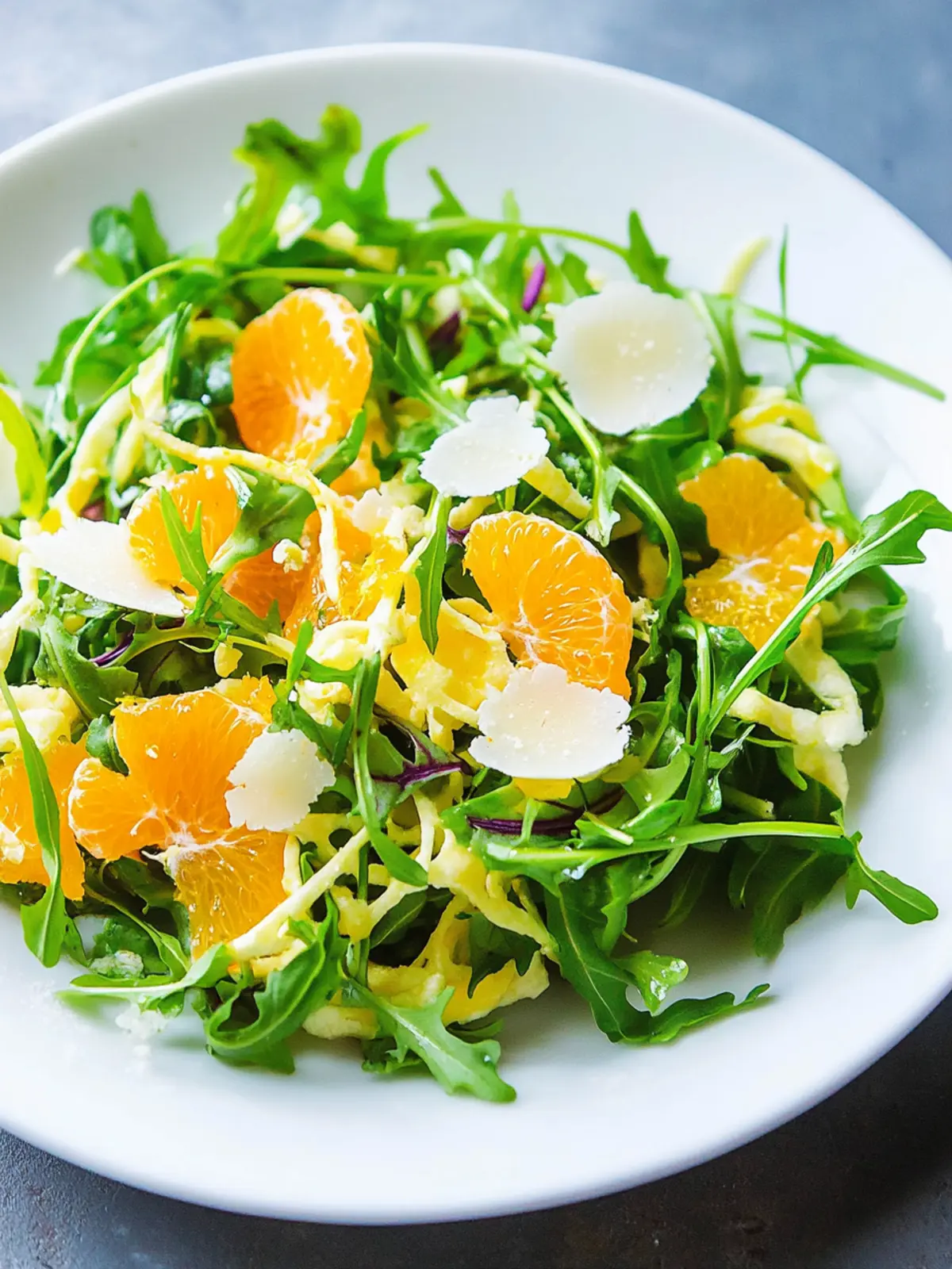 Rucola-Fenchel-Salat mit Orange