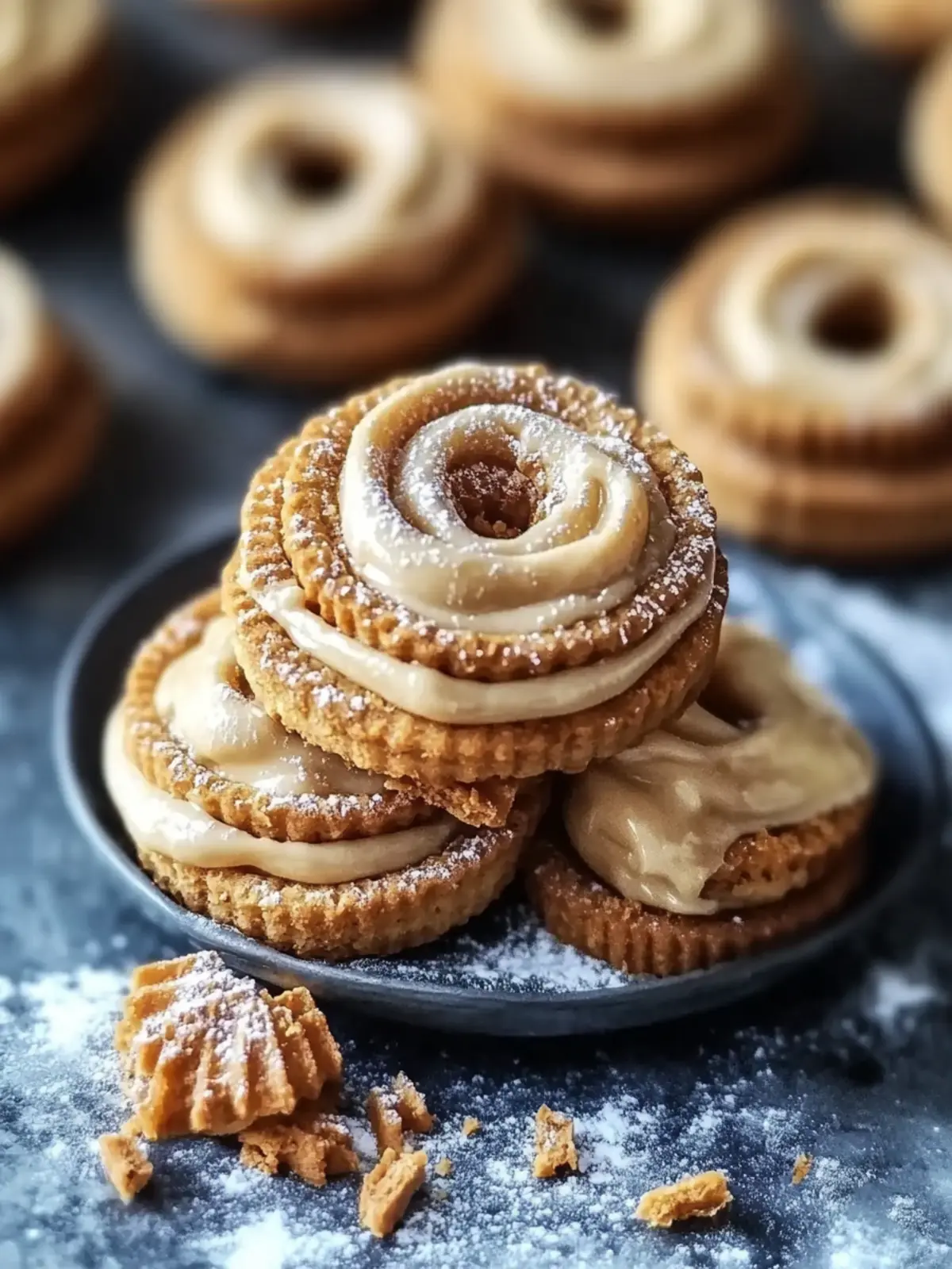 Weiche & Flauschige Biscoff Keksbutter Zimtschnecken
