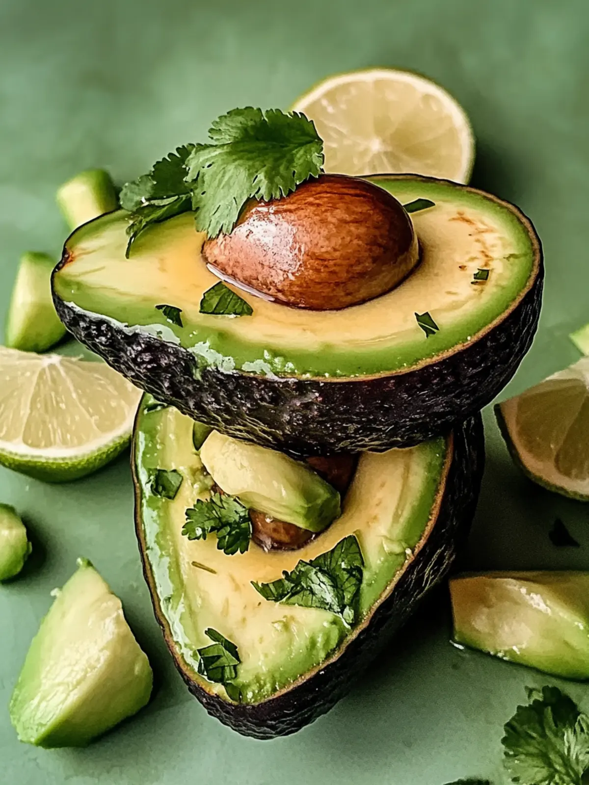 Honig-Limetten-Hühnchen-Avocado