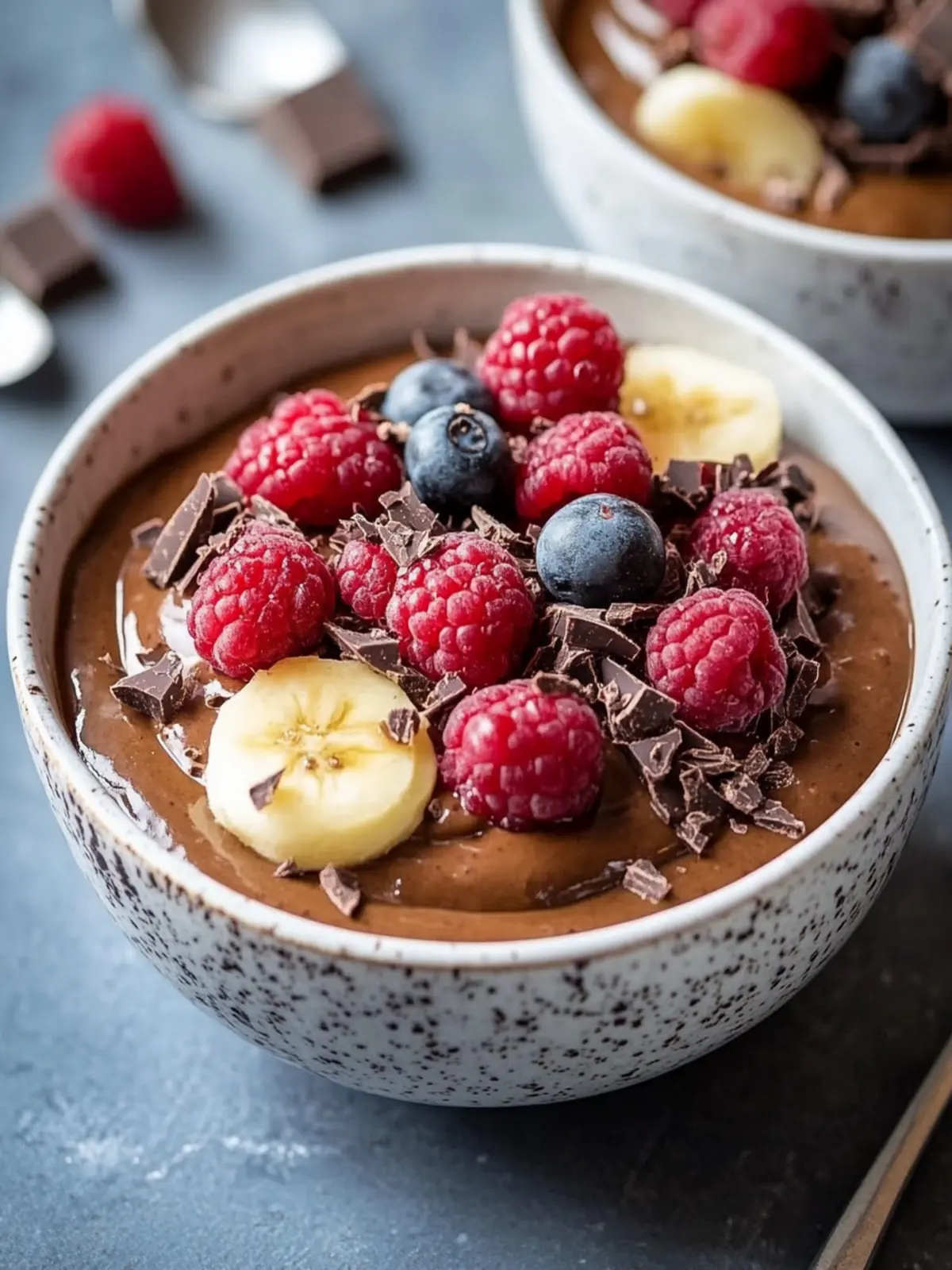 Frühstücksideen: Cremiger Schokoladenpudding brei