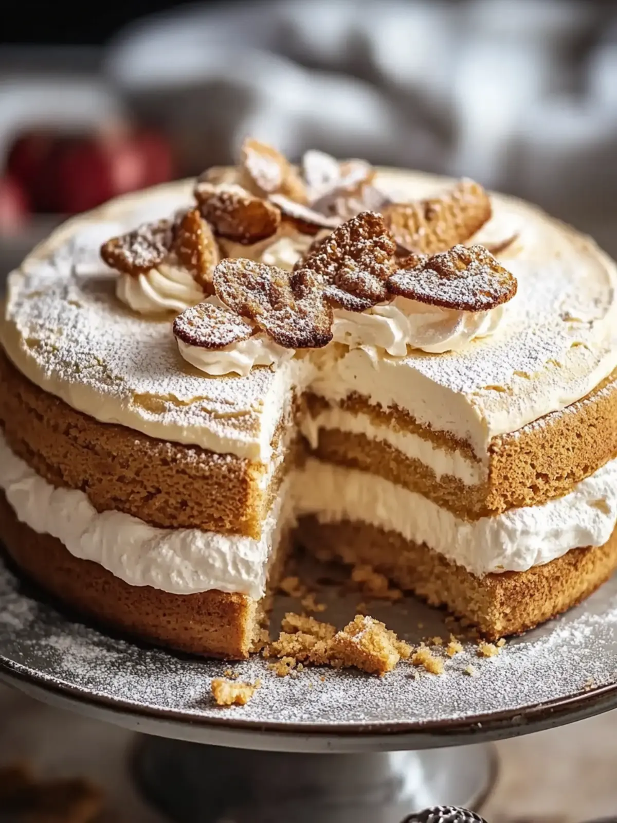 Biscoff-Käsekuchen