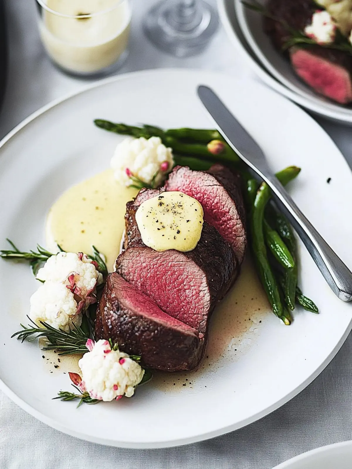 Chateaubriand mit Morchel-Hollandaise