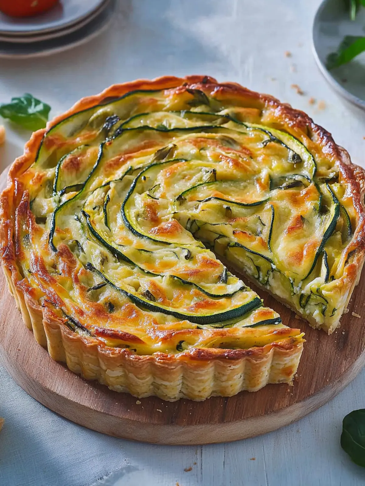 Zucchini-Quiche