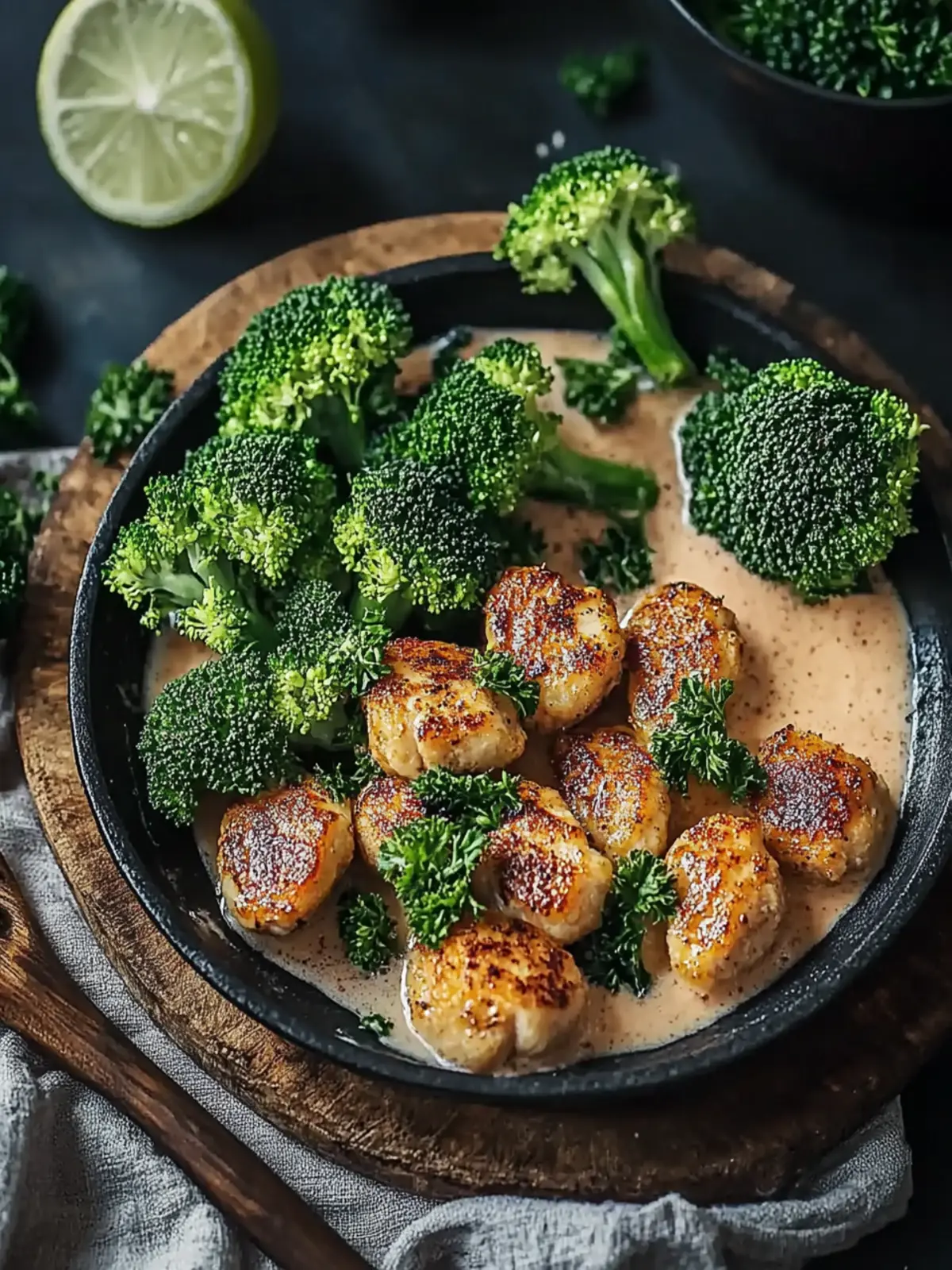 Hähnchen-Brokkoli-Auflauf