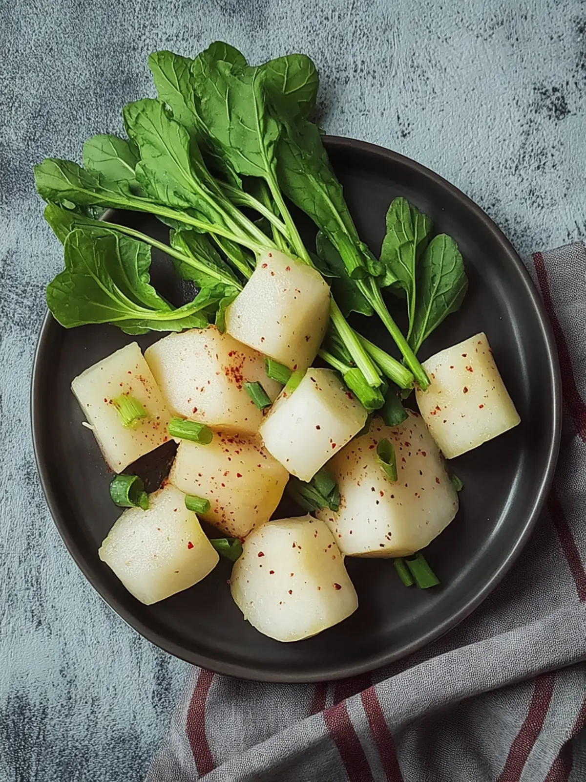 Gebratener Kohlrabi