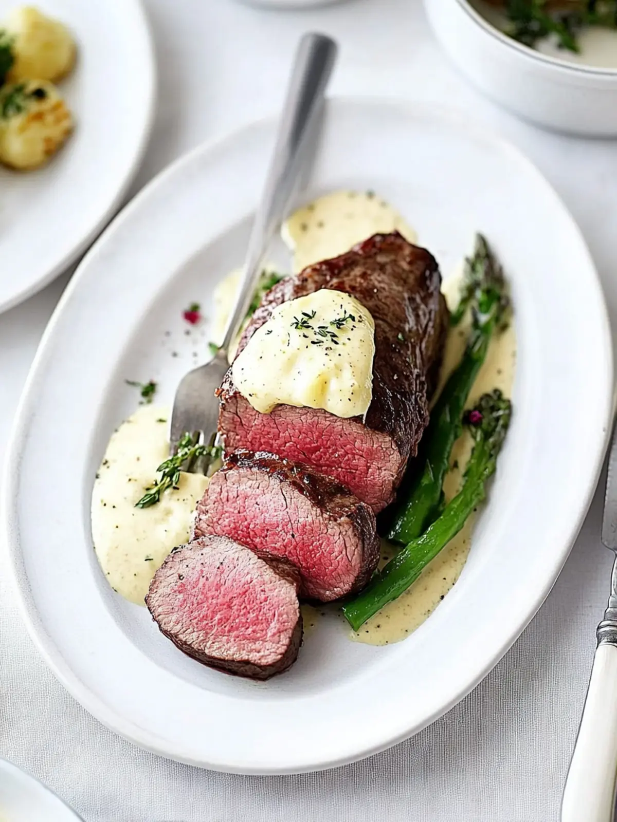 Chateaubriand mit Morchel-Hollandaise