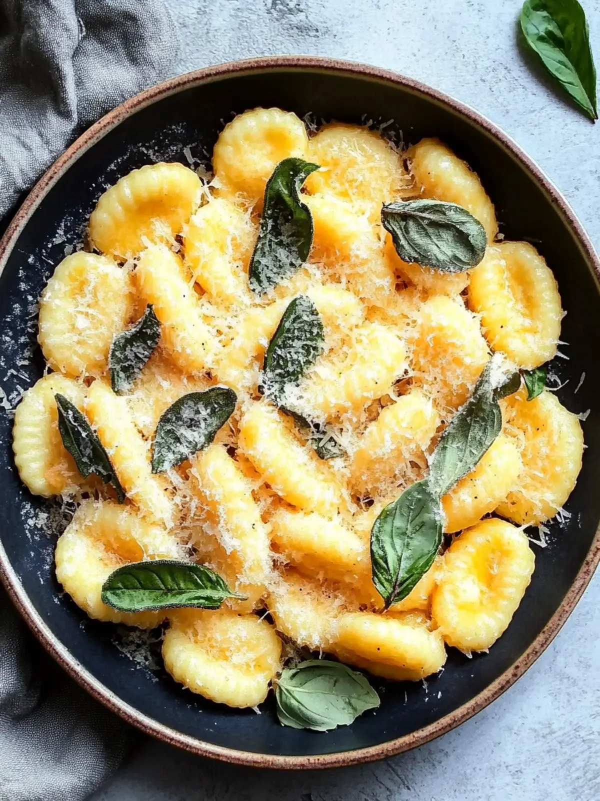 Gnocchi alla Romana mit Kürbis