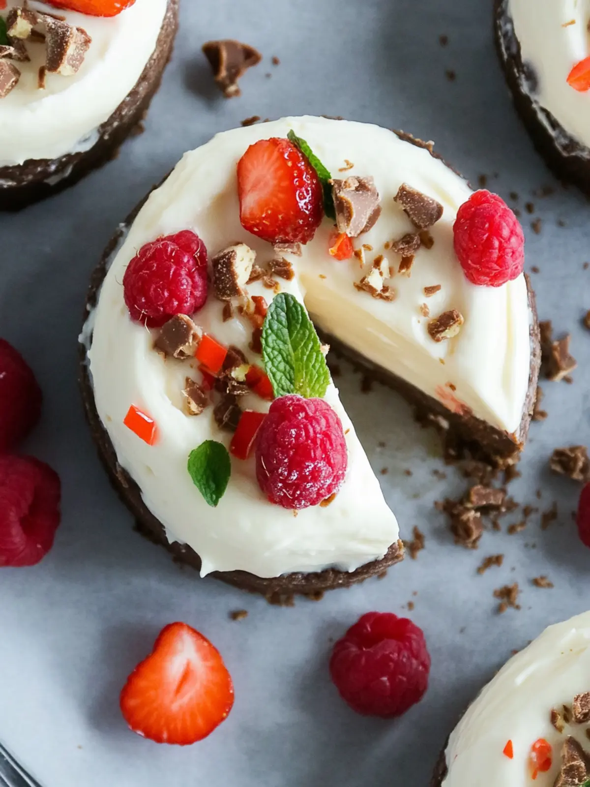 Käsekuchen Schokoei