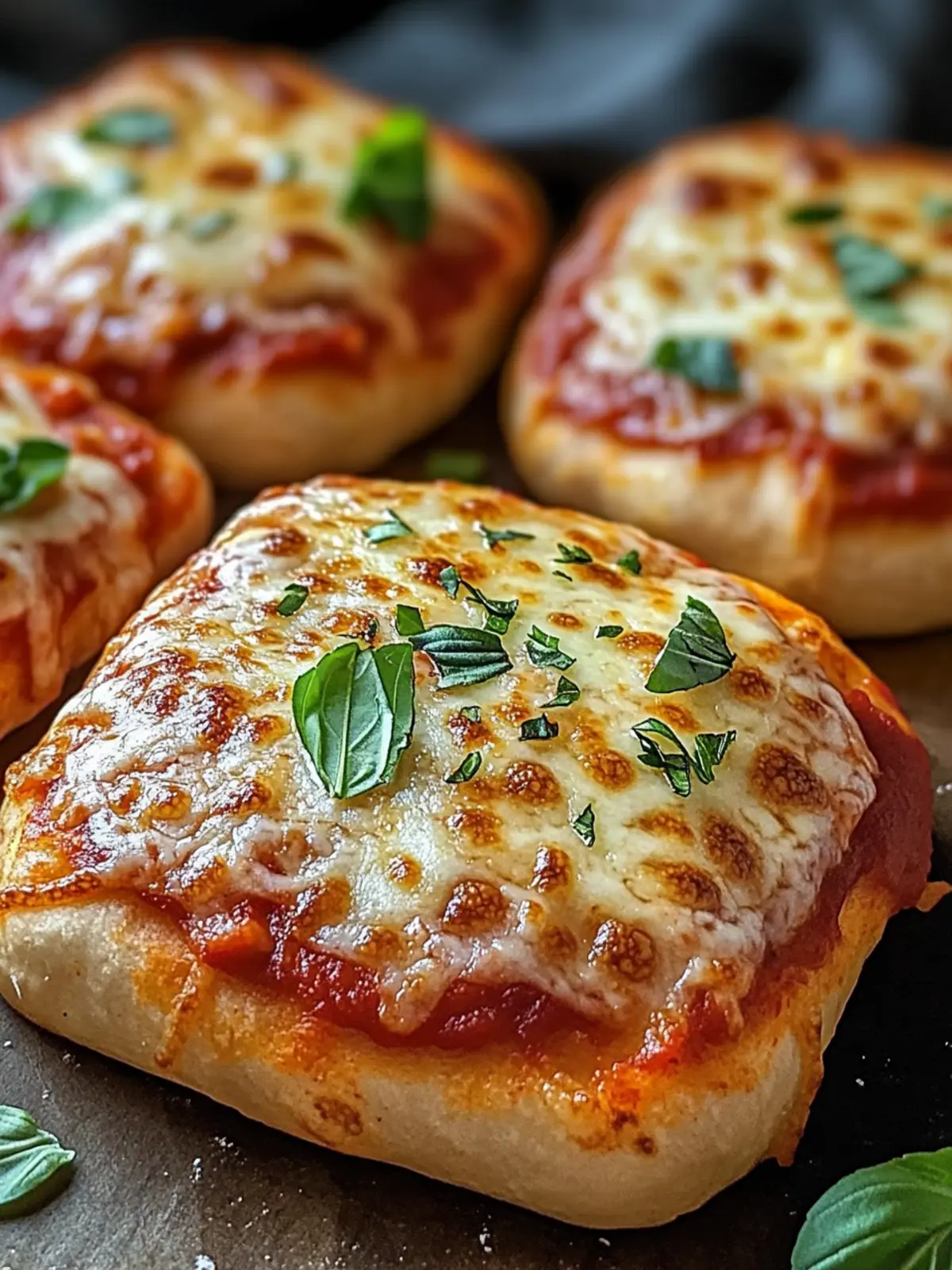 Air Fryer Pizza Brötchen