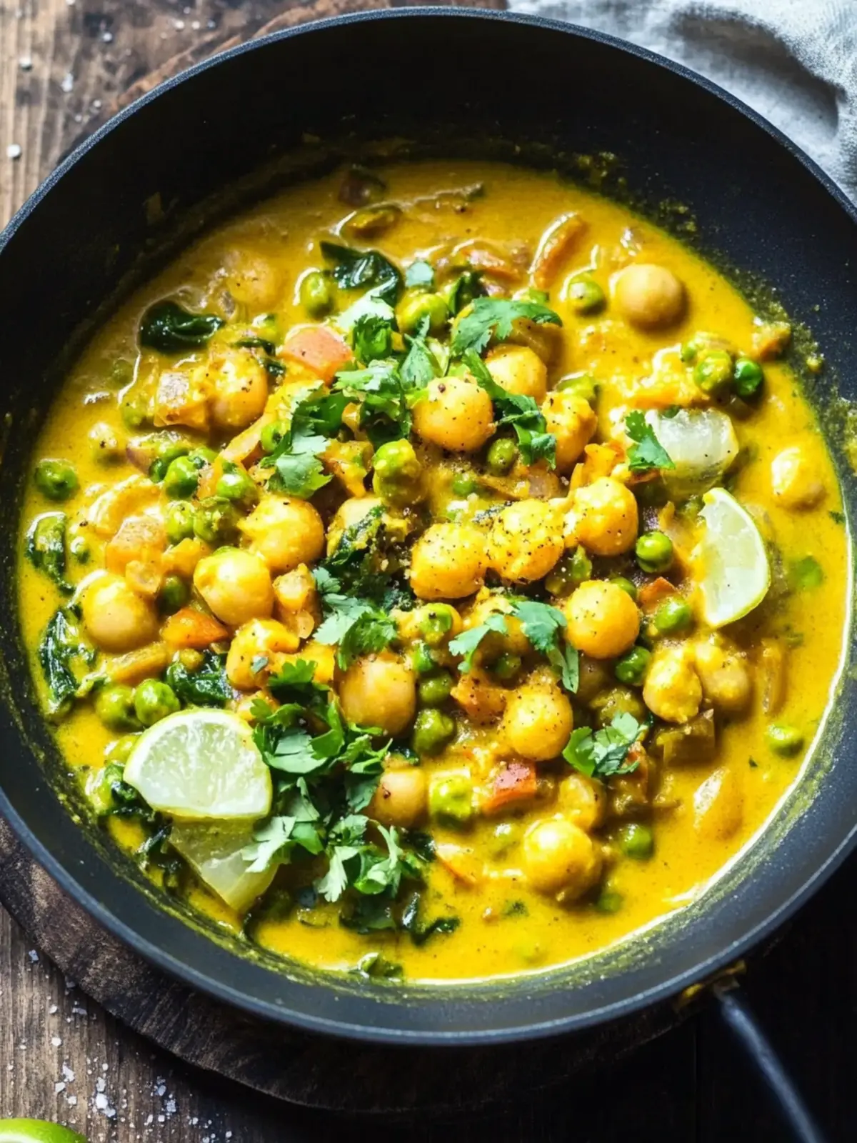 Rosenkohl-Curry mit Kichererbsen