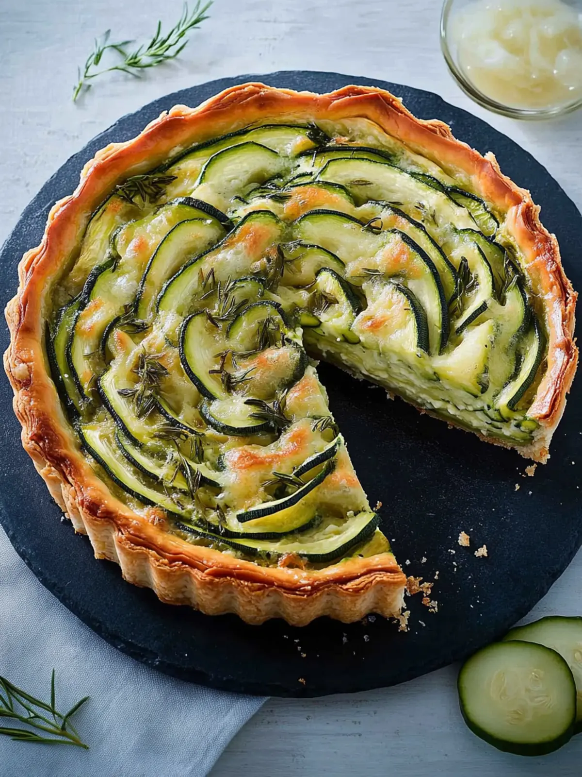 Zucchini-Quiche