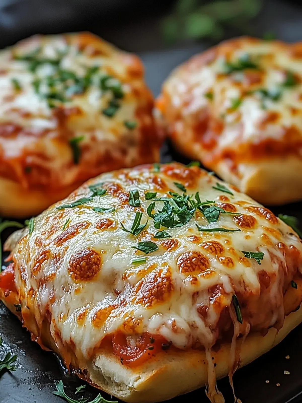 Air Fryer Pizza Brötchen