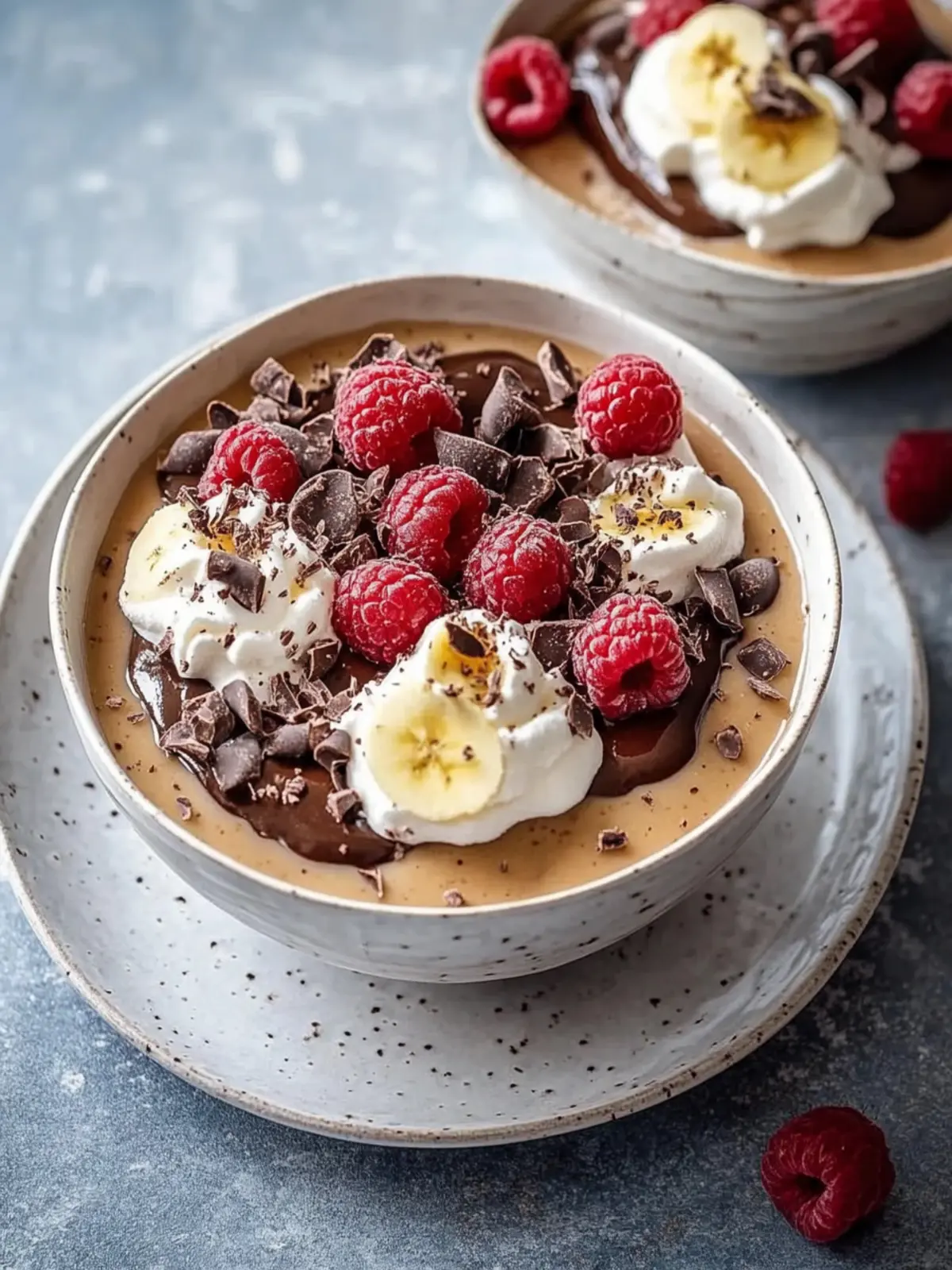 Frühstücksideen: Cremiger Schokoladenpudding brei