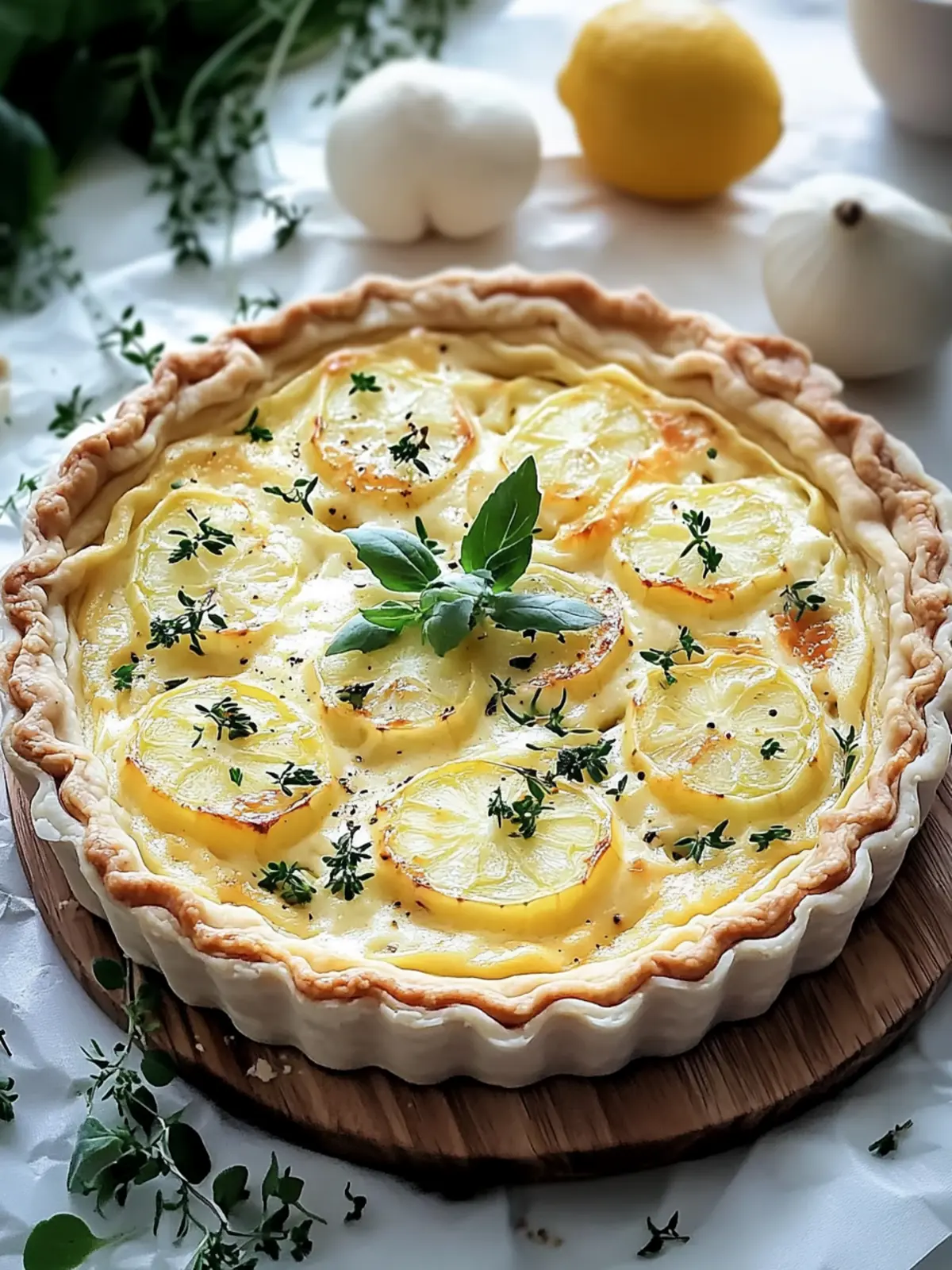 Kohlrabi-Quiche