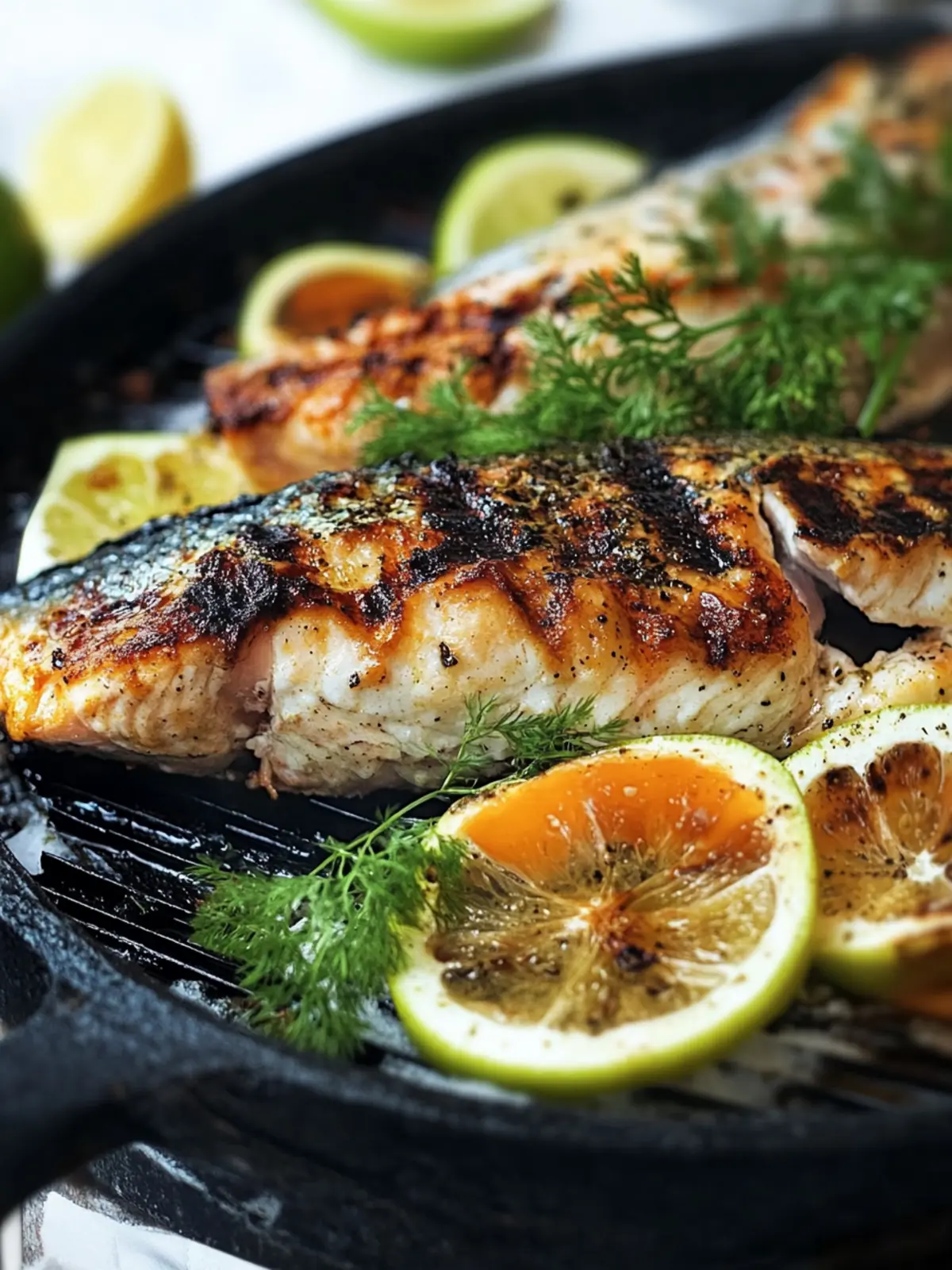 Forelle vom Grill
