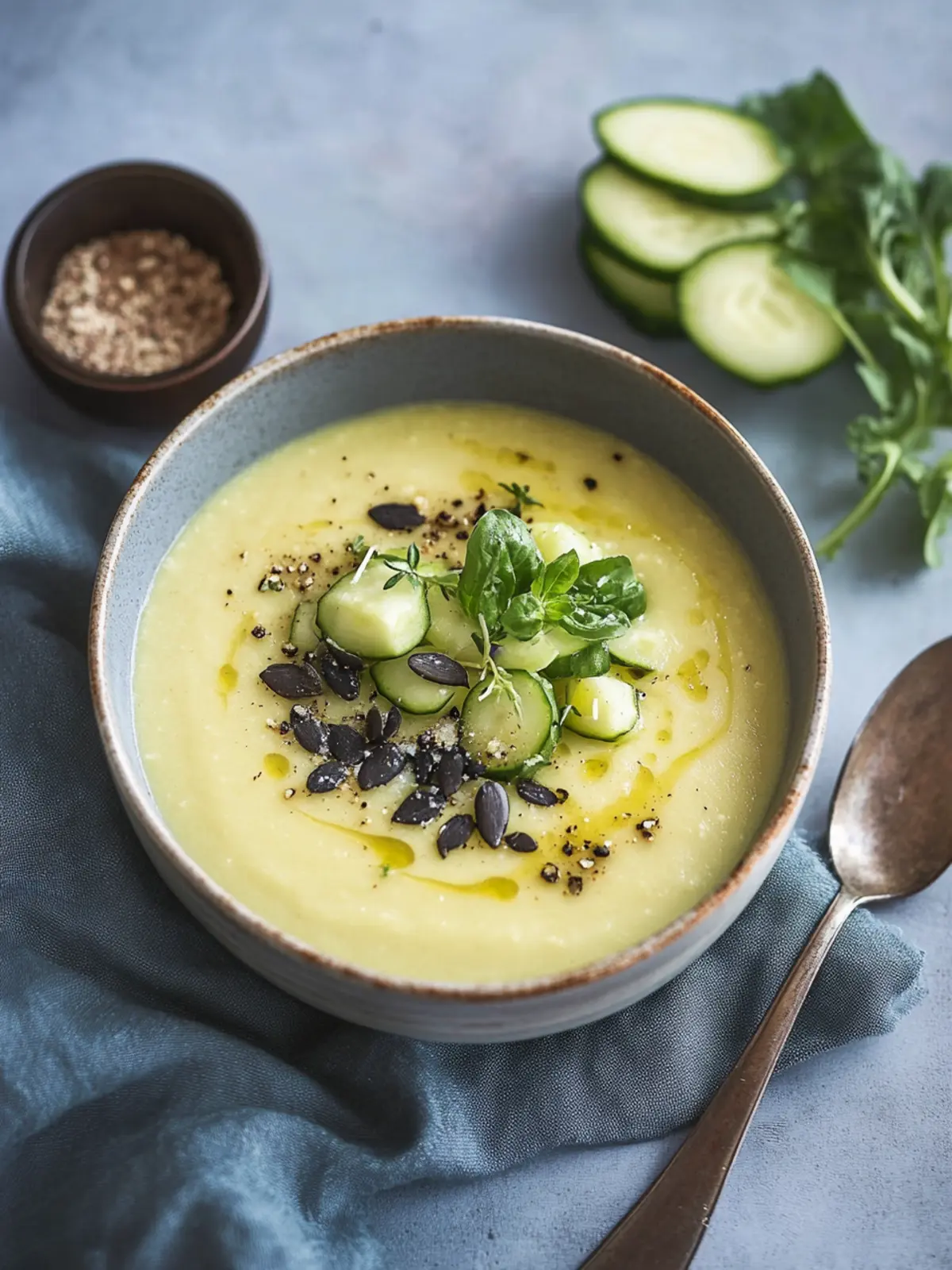 Vegane Kohlrabisuppe