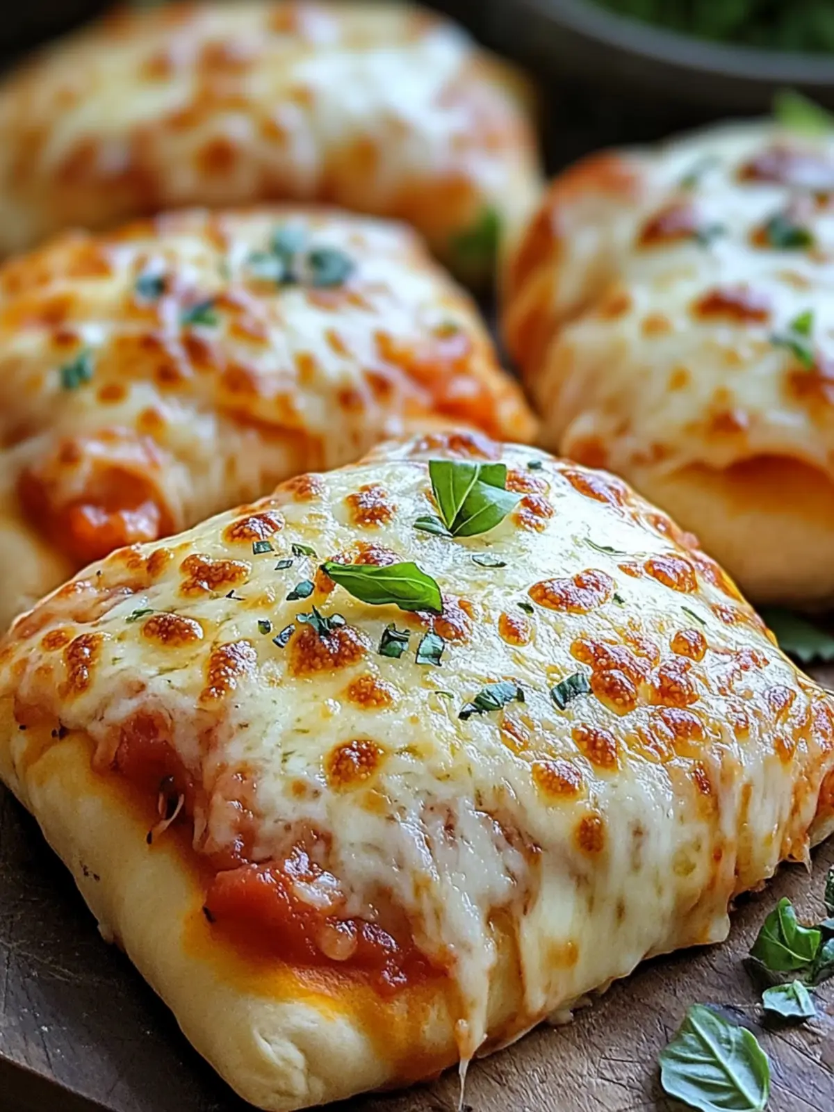 Air Fryer Pizza Brötchen