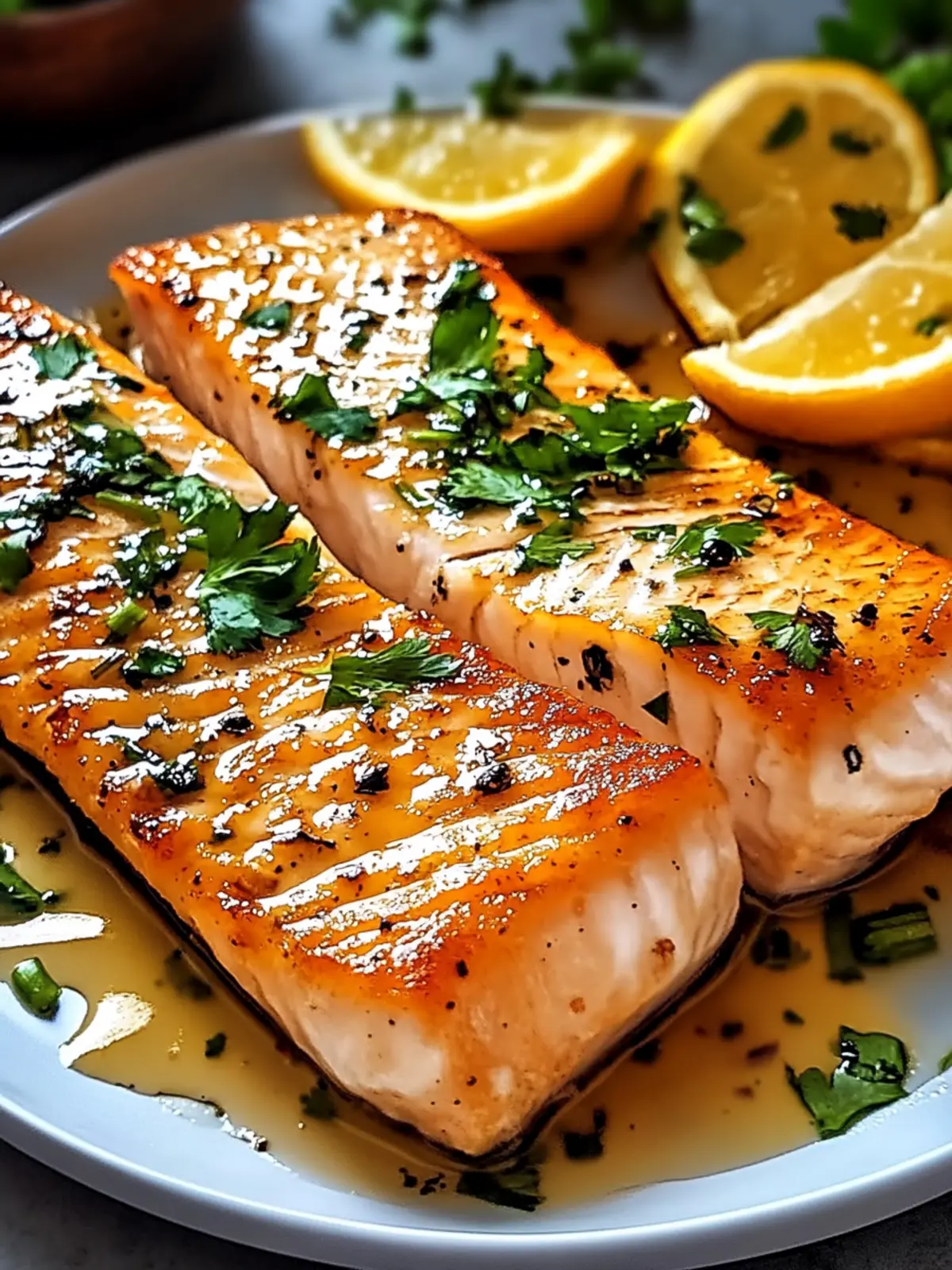 Texas Roadhouse Stil Gebackener Lachs