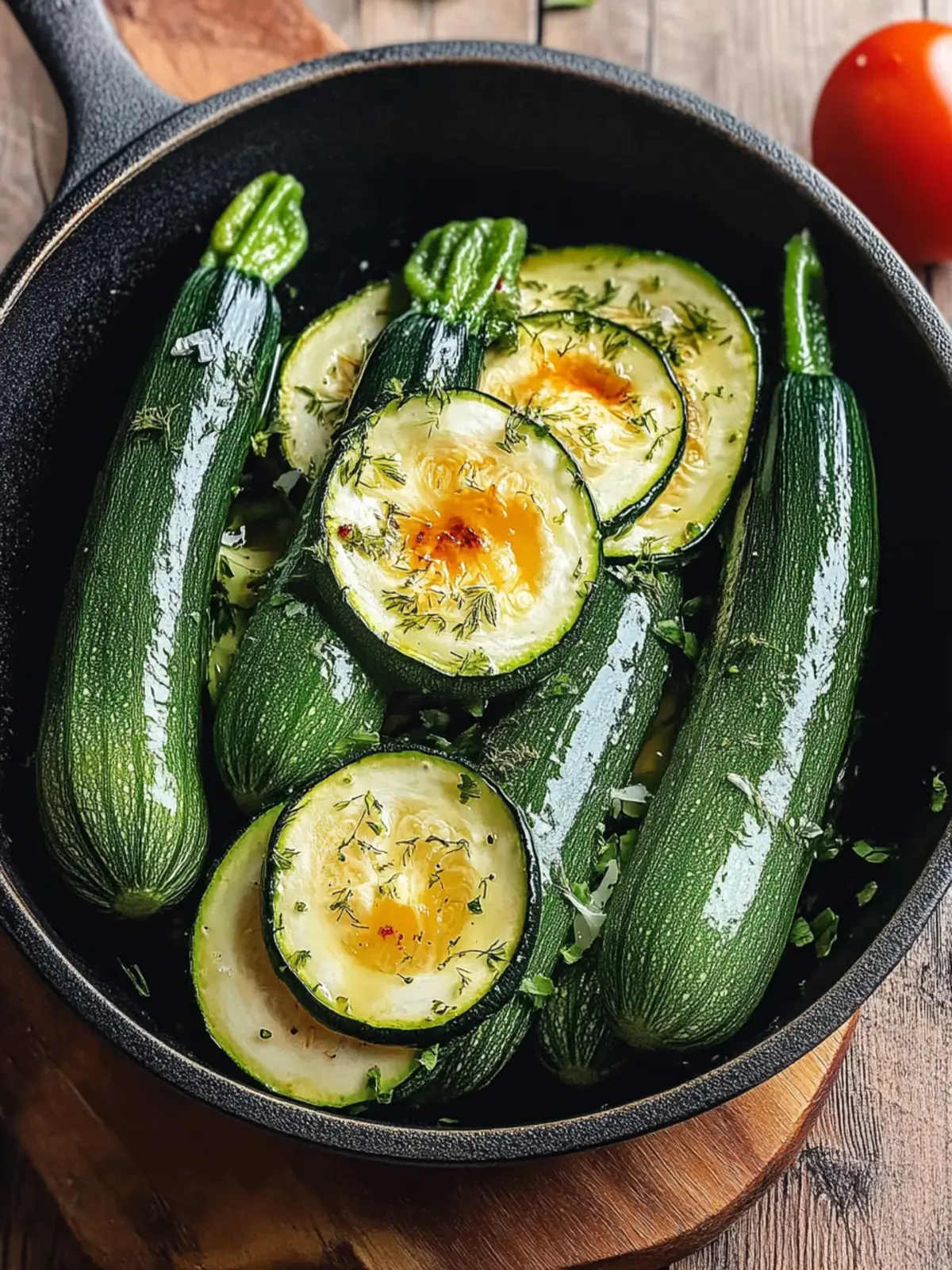 Niedrig-Kohlenhydrat-Zucchini-Nester