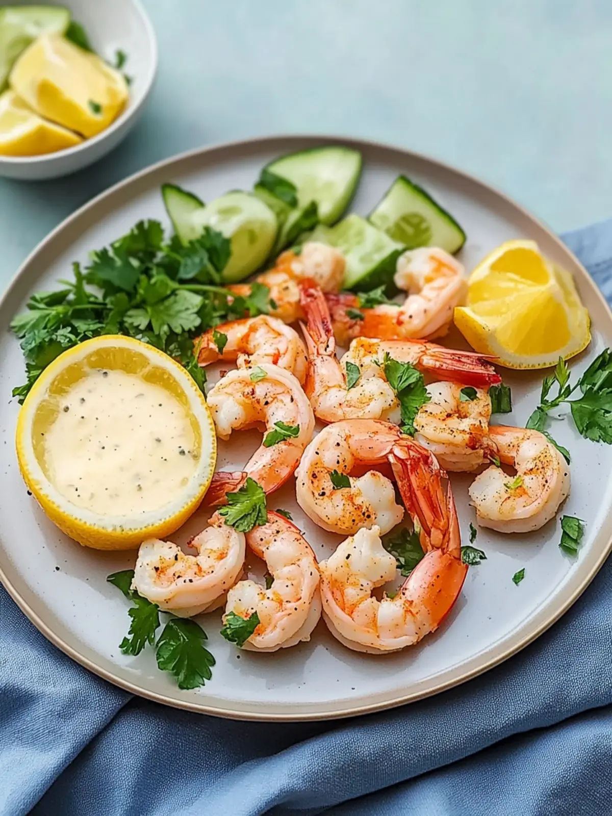 Garnelen aus dem Airfryer
