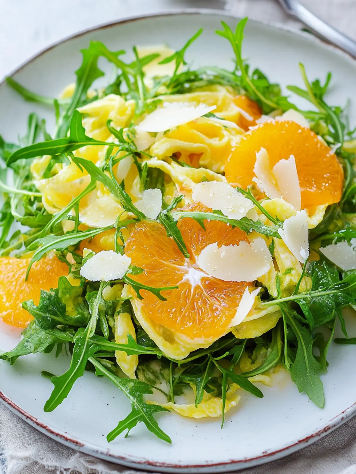 Rucola-Fenchel-Salat mit Orange