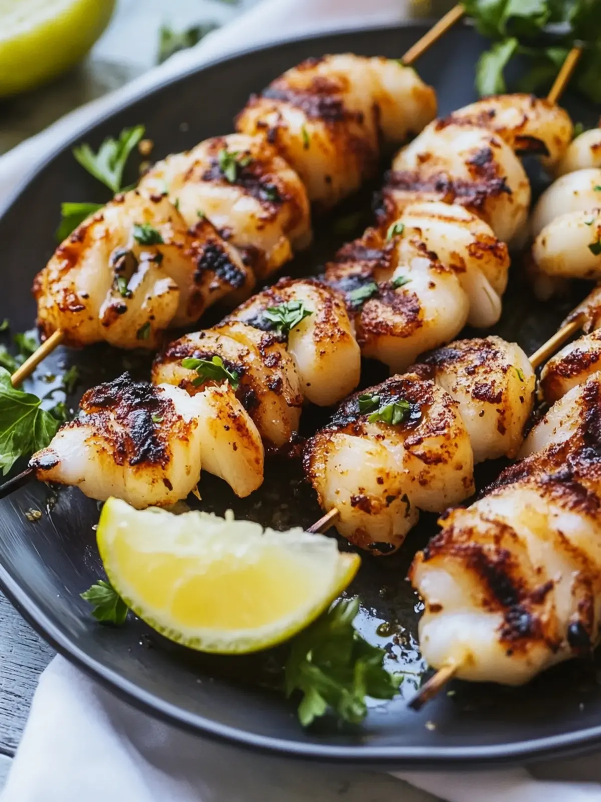 Gegrillte Kalamari