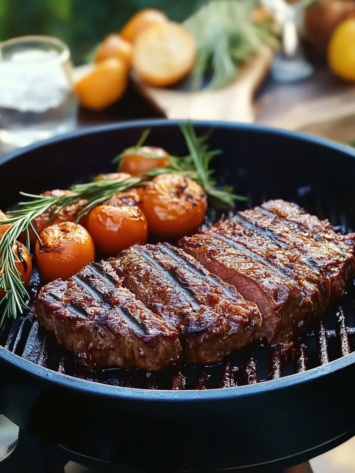 Grilliertes Rindfleisch BBQ