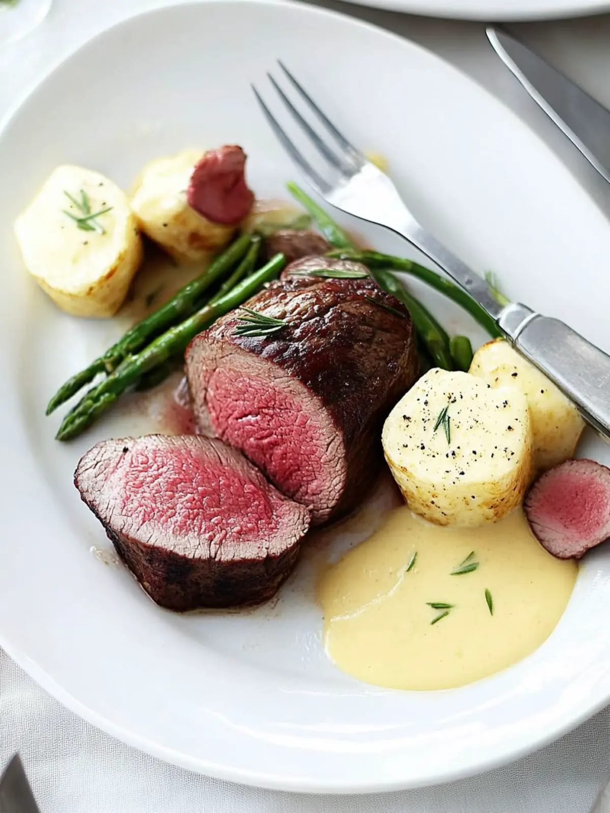 Chateaubriand mit Morchel-Hollandaise