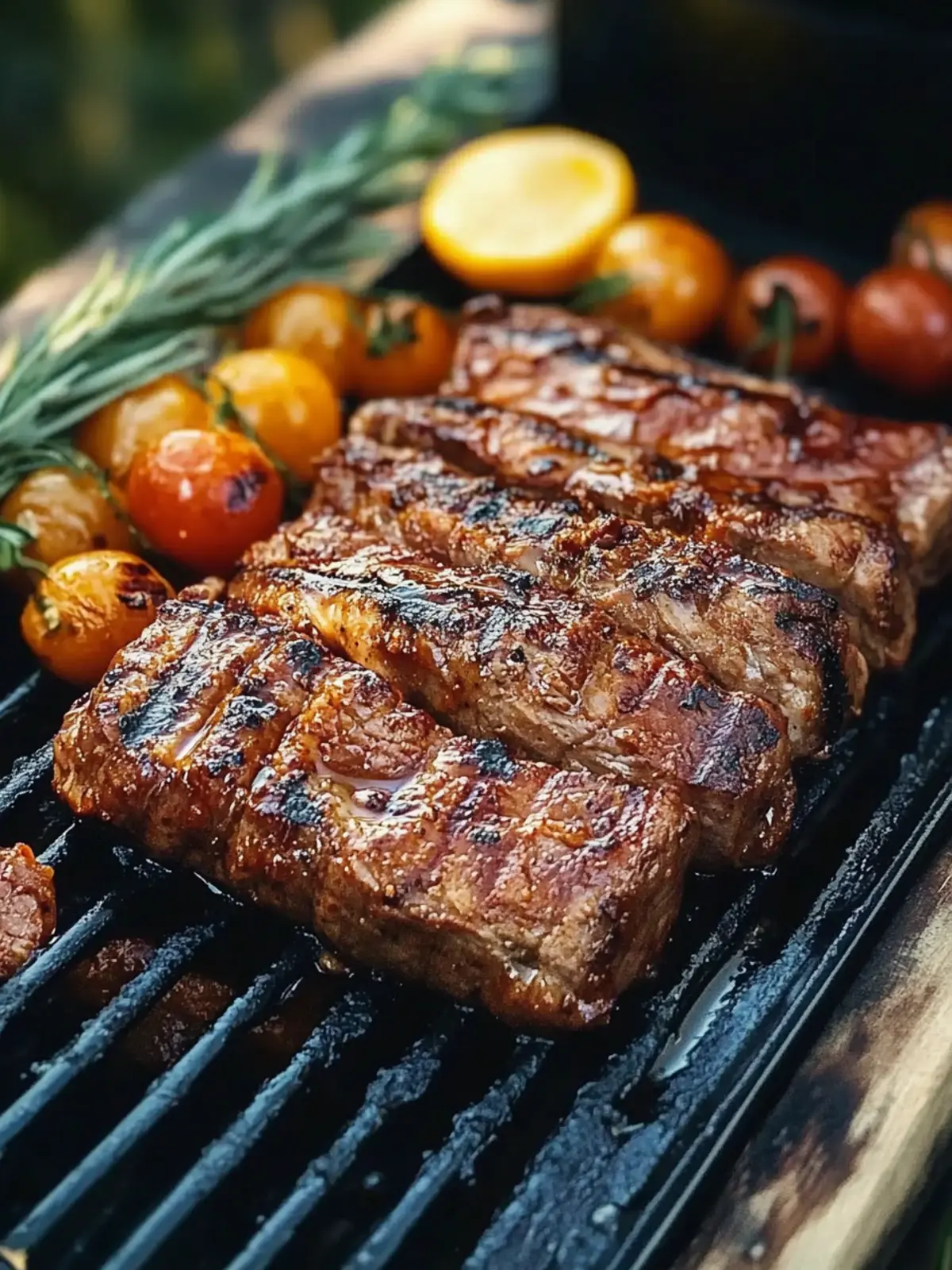 Grilliertes Rindfleisch BBQ